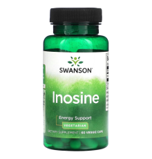 Swanson2, Инозин, 60 вегетарианских капсул (500 мг в 1 капсуле)